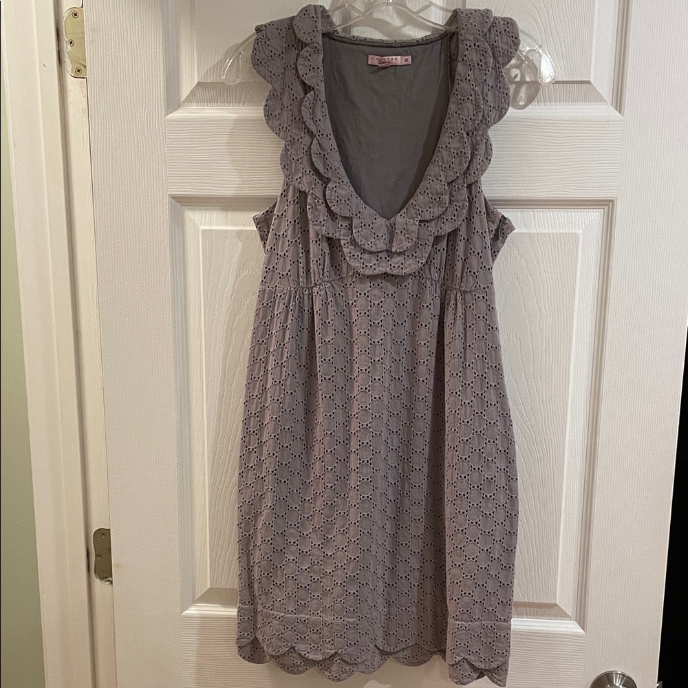 Calypso St. Barth Shireen eyelet scallop dress